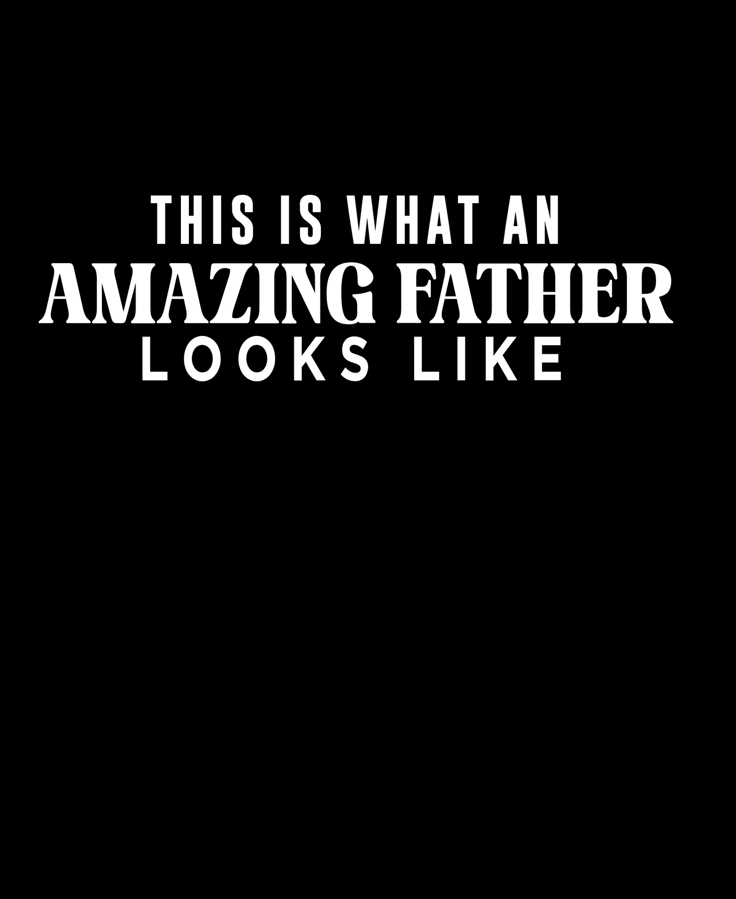 Amazing father - Premium Unisex T-shirt