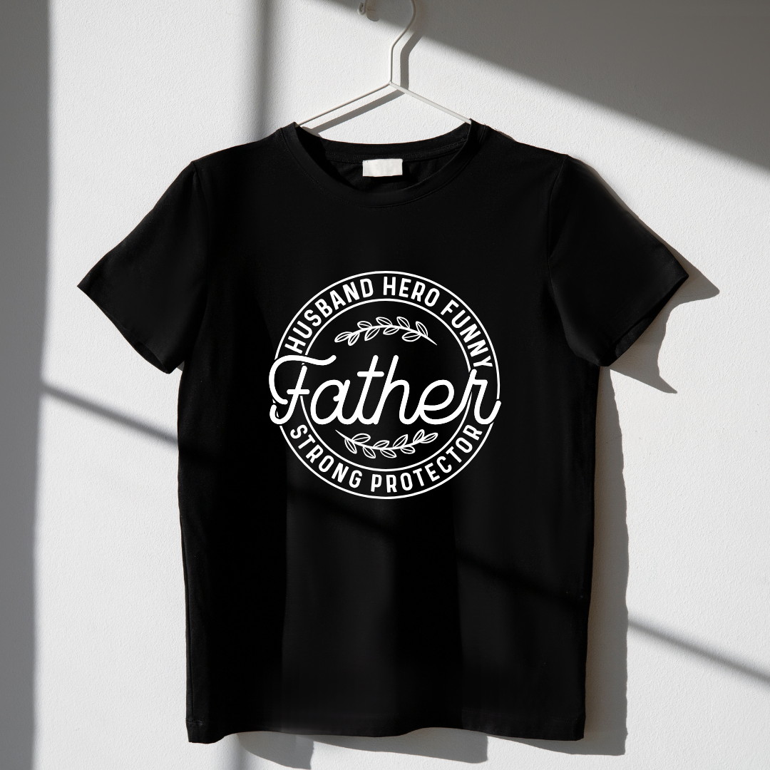 Husband, Hero, Father - Premium Unisex T-shirt