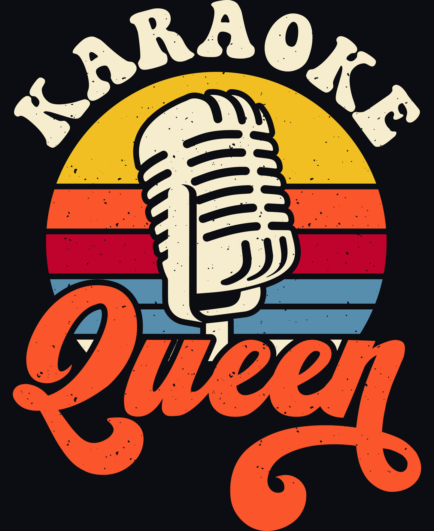 Karaoke Queen - Premium Unisex T-Shirt