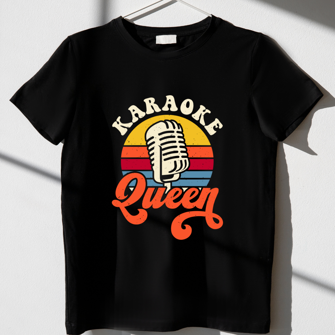 Karaoke Queen - Premium Unisex T-Shirt