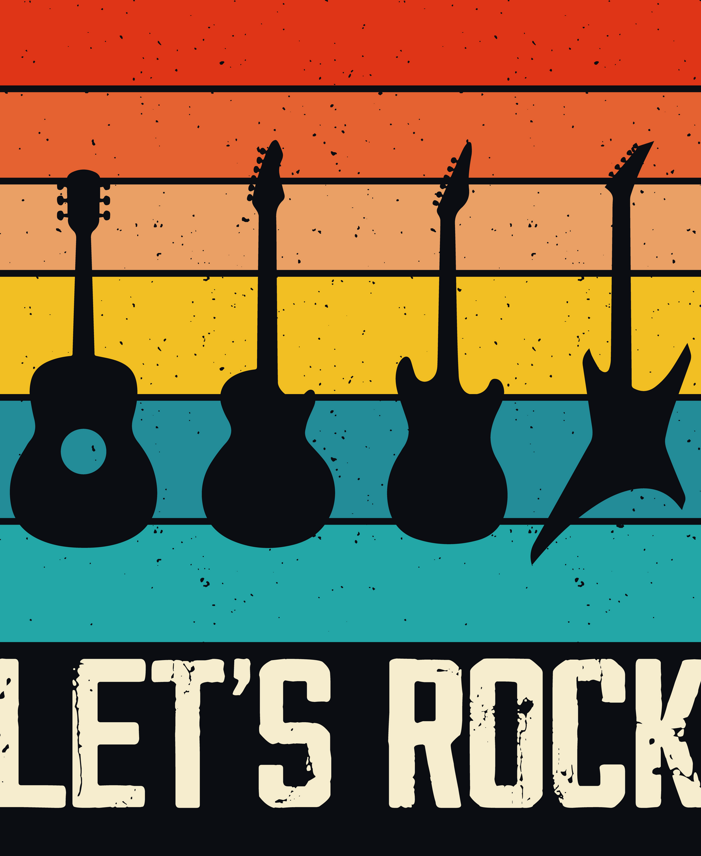 Let's Rock - Premium Unisex T-Shirt