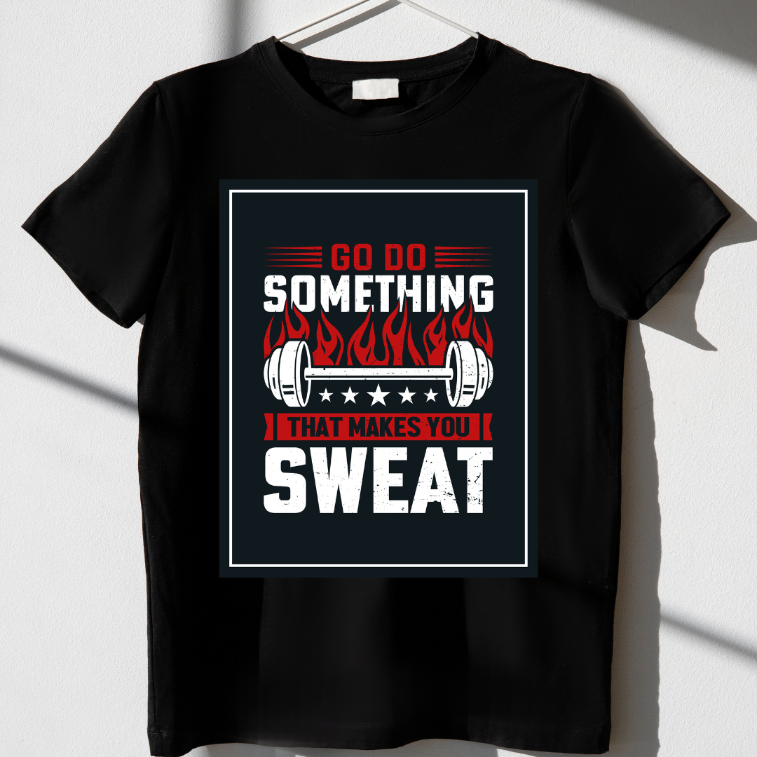 Do something that makes you sweat - Premium Unisex T-shirt