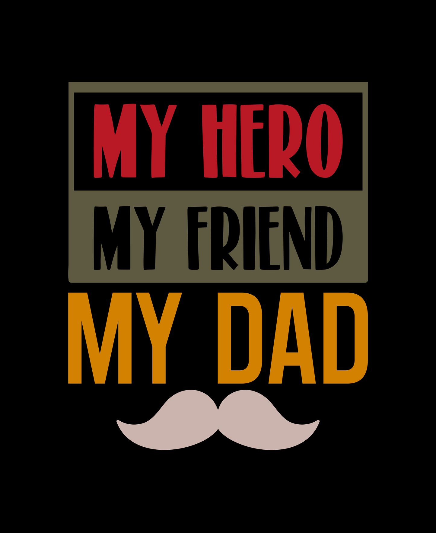 My Hero, My Dad - Premium Unisex T-shirt