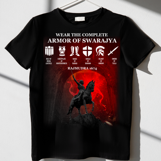 Armor of Swarajya - Premium Unisex T-Shirt