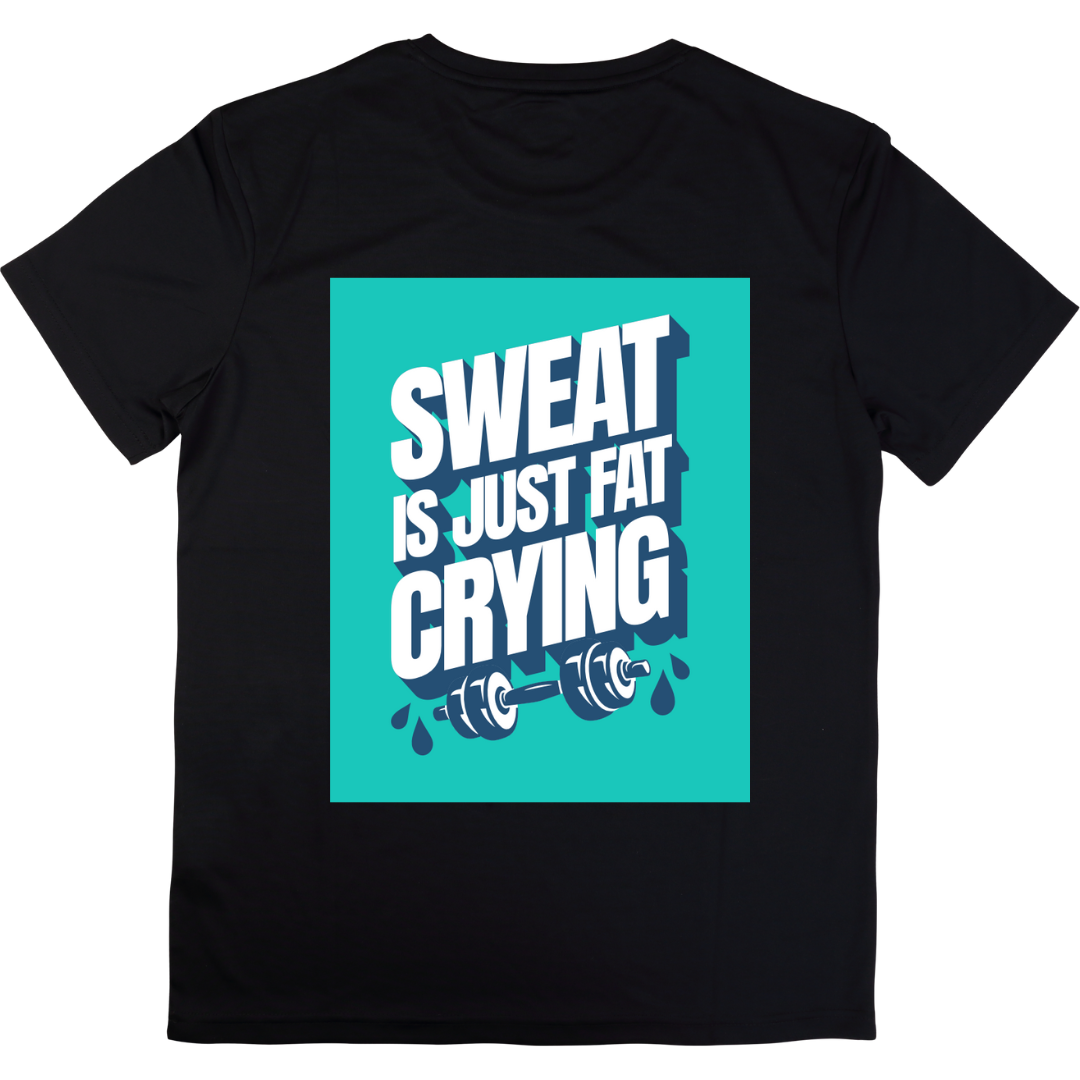 Sweat is just fat crying (Green) - Premium Unisex T-shirt