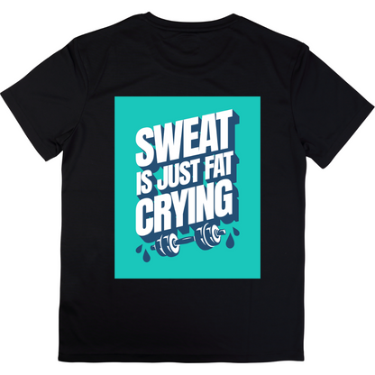 Sweat is just fat crying (Green) - Premium Unisex T-shirt