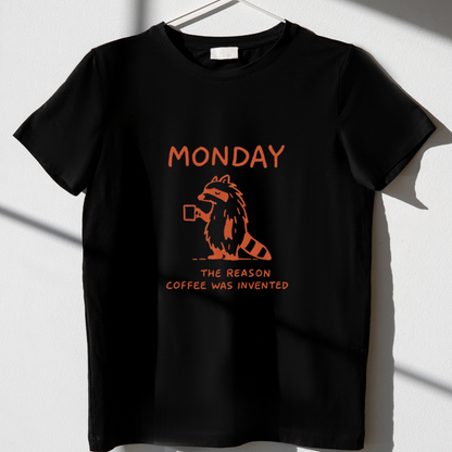 Monday & Coffee - Premium Unisex T-Shirt