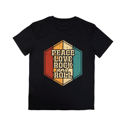 Peace, Love, Rock & Roll - Premium Unisex T-shirt