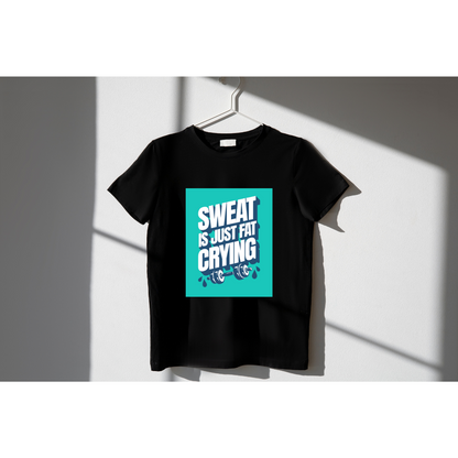 Sweat is just fat crying (Green) - Premium Unisex T-shirt