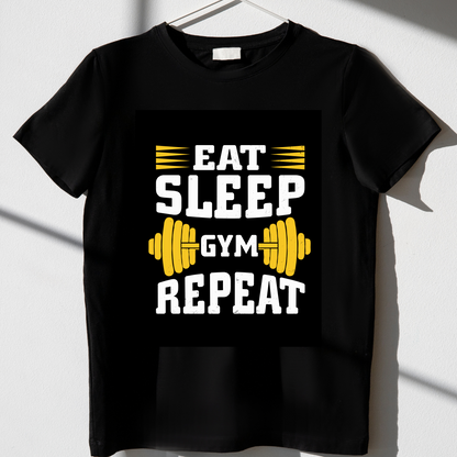 Eat, Sleep, Gym Repeat - Premium Unisex T-shirt