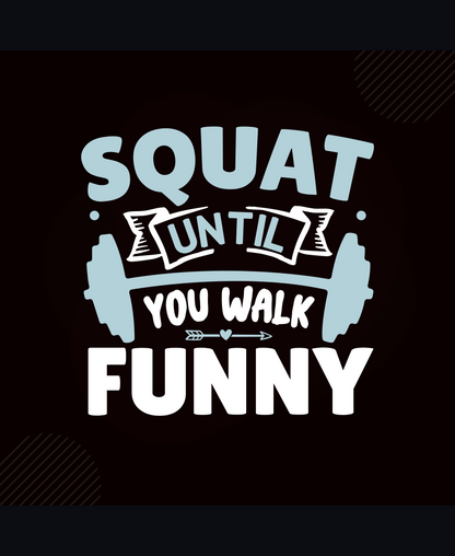 Squat Funny - Premium Unisex T-Shirt