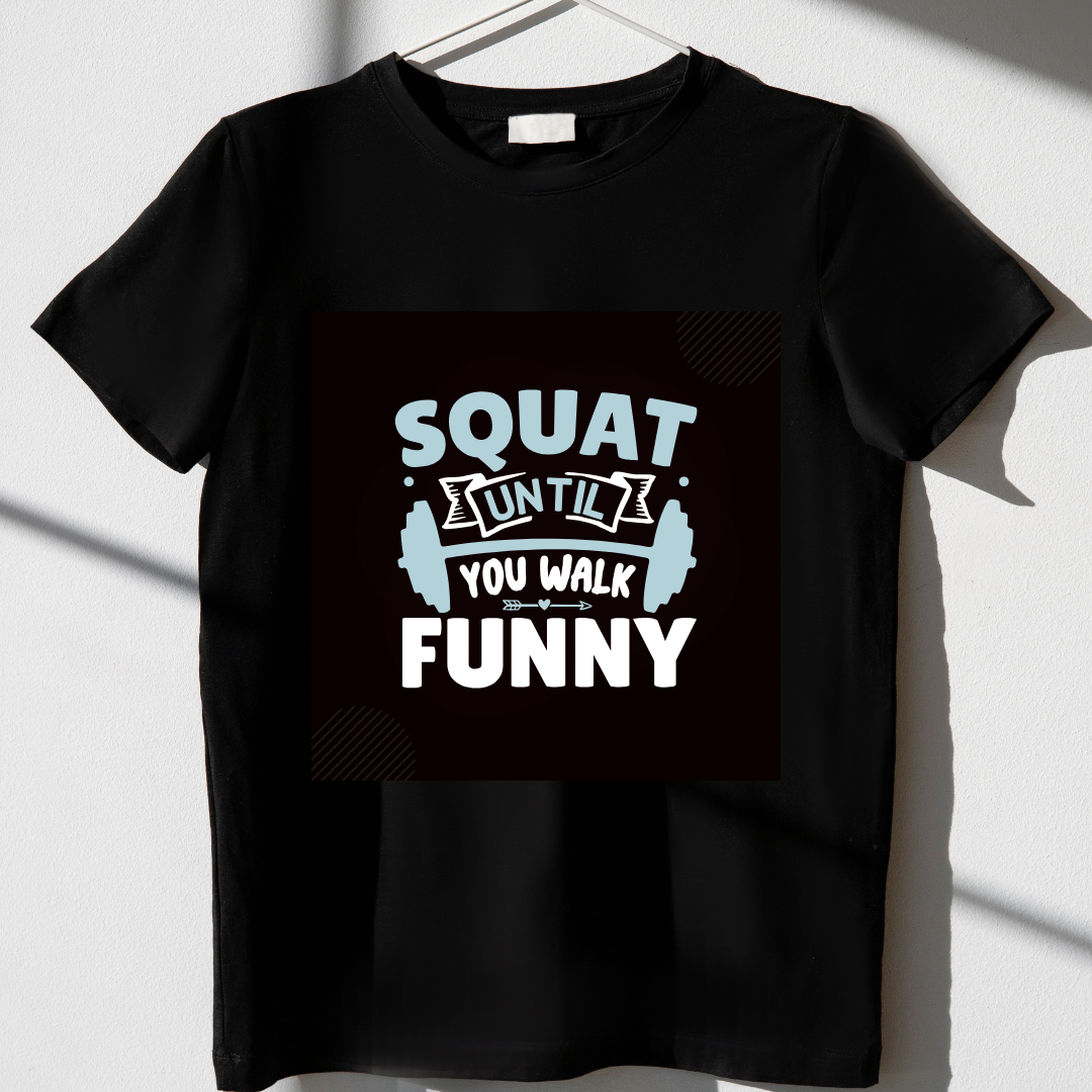Squat Funny - Premium Unisex T-Shirt